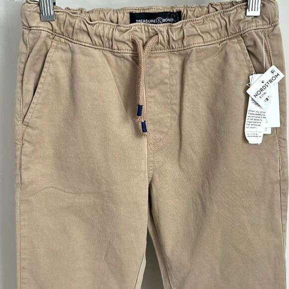 Treasure & Bond - SIZE L 10/12 - Boys - All Day Relaxed Khaki Pants - New! - Picture 3 of 3